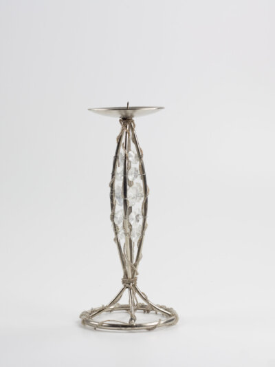 Bougeoir argent