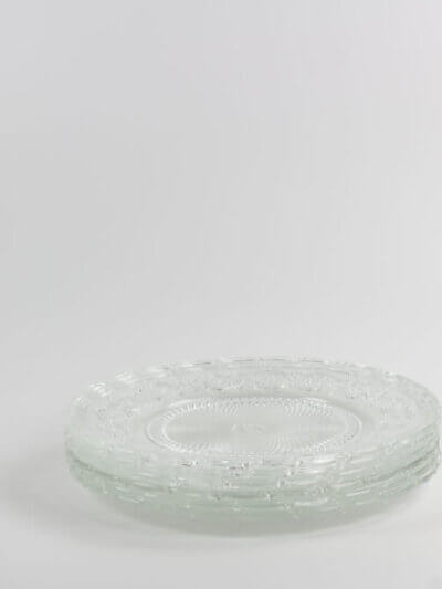 Assiettes verre