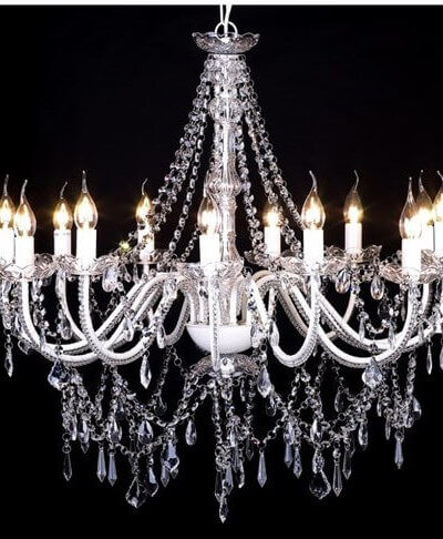 lustre luminaire décoration location Mobiliers décorations événement agence mariage réception